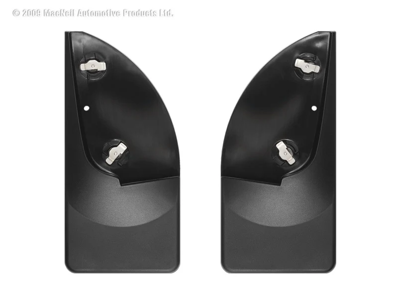 WeatherTech 99-07 Ford F-Series Super Duty No Drill Mudflaps - Black - Image 2