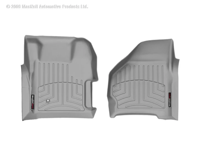 WeatherTech 99-07 Ford F250/F350/F450/F550 Super Duty Regular Cab Front FloorLiner - Grey - Image 3