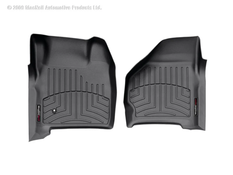 WeatherTech 99-07 Ford F250 Super Duty Crew Front FloorLiner - Black - Image 3