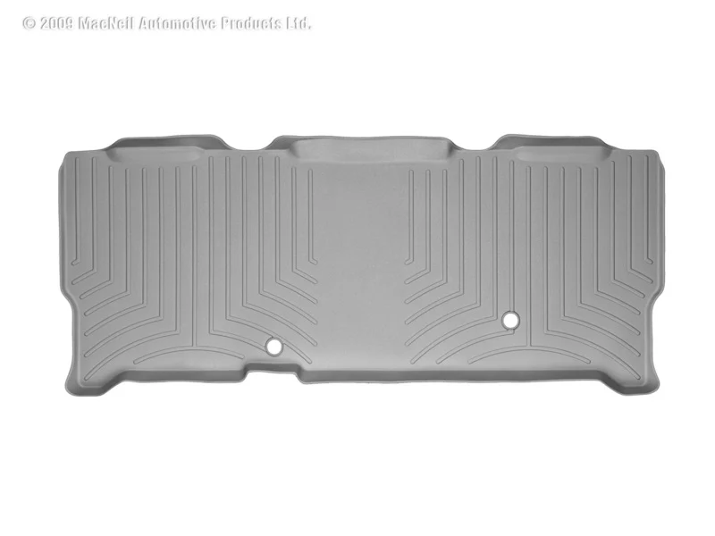 WeatherTech 99-10 Ford F250 Super Duty Super Cab Rear FloorLiner - Grey - Image 2