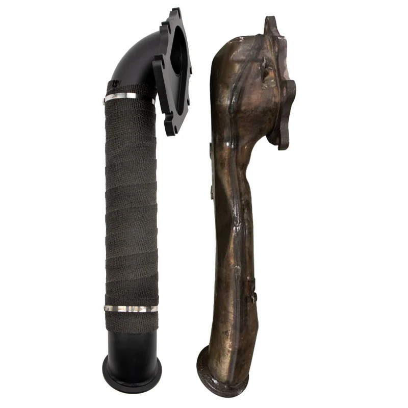 Wehrli 01-04 Chevrolet 6.6L LB7 Duramax 3in Down Pipe - Image 4