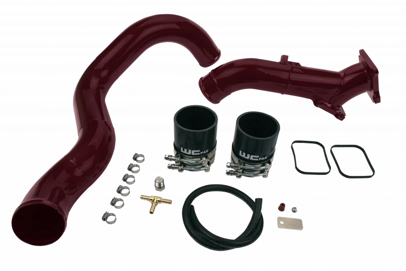 Wehrli 01-04 Chevrolet 6.6L LB7 Duramax 3in Y-Bridge Kit - Deore Gold - Image 2