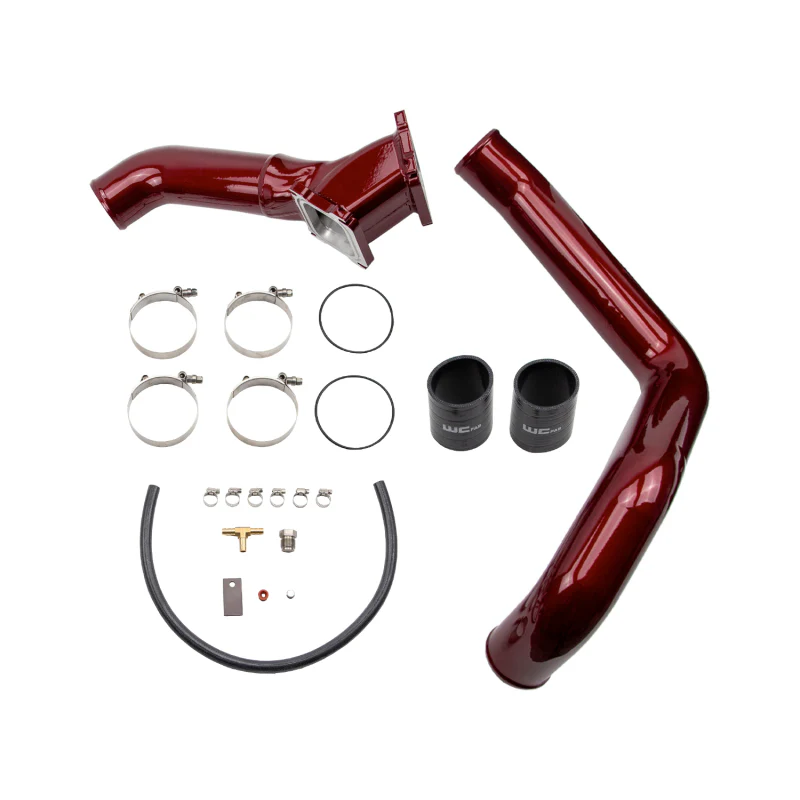 Wehrli 01-04 Chevrolet 6.6L LB7 Duramax 3in Y-Bridge Kit - Gloss White - Image 2