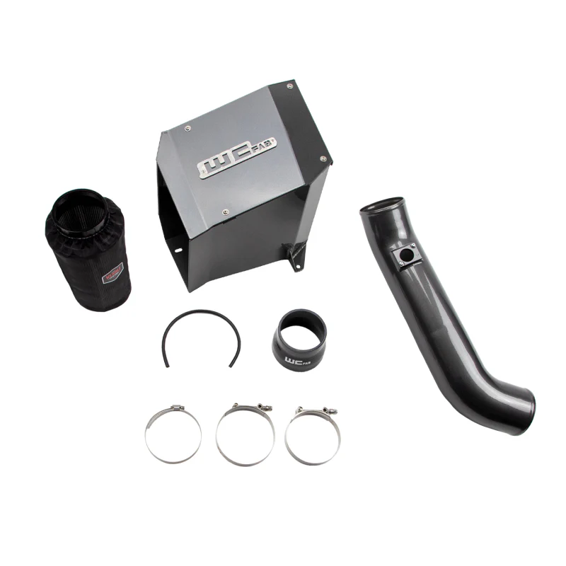 Wehrli 01-04 Chevrolet 6.6L LB7 Duramax 4in Intake Kit - Illusion Blueberry - Image 4