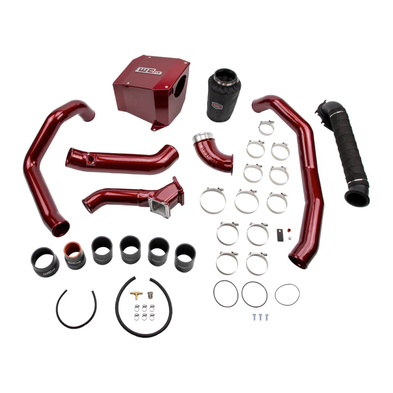 Wehrli 01-04 Chevrolet 6.6L LB7 Duramax High Flow Intake Bundle Kit - Candy Teal