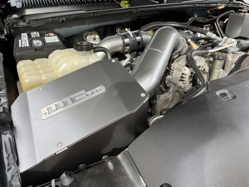 Wehrli 01-04 Chevrolet Duramax LB7 4in Intake Kit - Gloss White - Image 4