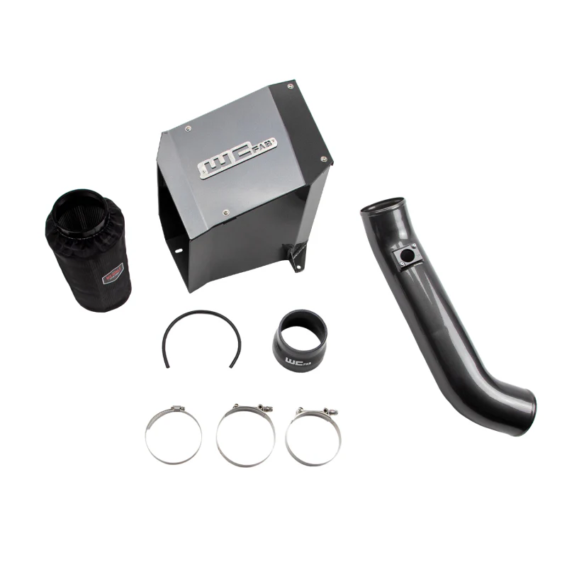 Wehrli 01-04 Chevrolet Duramax LB7 4in Intake Kit - Gloss White - Image 5