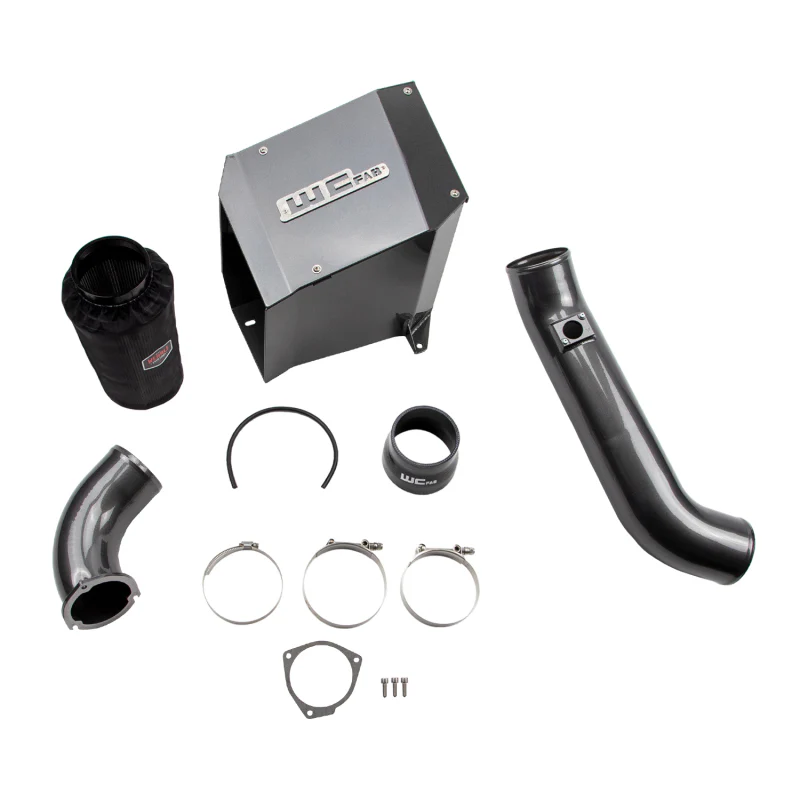Wehrli 01-04 Duramax LB7 4in Intake Kit with Air Box Stage 2 - Candy Teal - Image 3