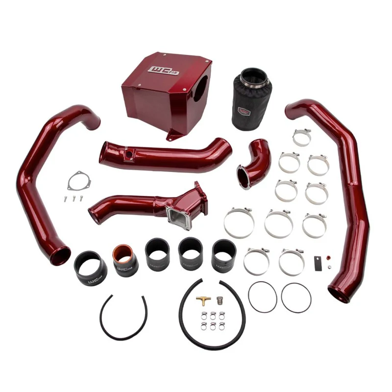 Wehrli 01-04 Duramax LB7 Stage 2 High Flow Intake Bundle Kit - Gloss White - Image 3