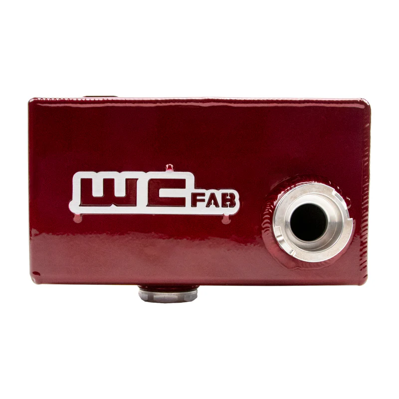 Wehrli 01-07 Chevrolet 6.6L LB7/LLY/LBZ Duramax OEM Placement Coolant Tank Kit - WCFab Grey - Image 7