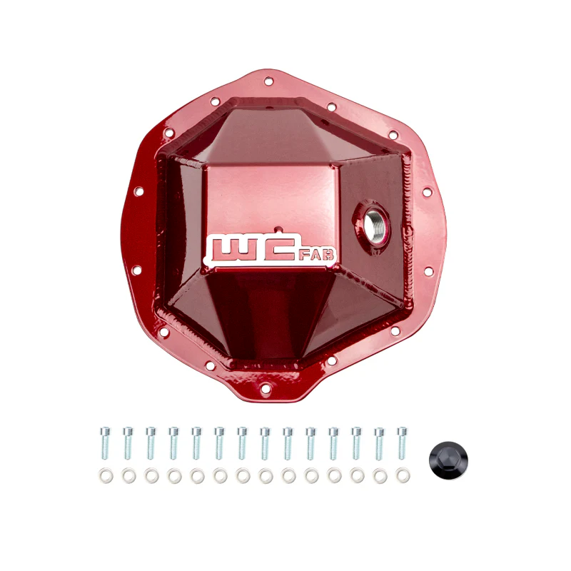 Wehrli 01-19 Chevrolet Duramax/03-19 Dodge Cummins 11.5in AAM Rear Diff. Cover - Semi-Gloss Black