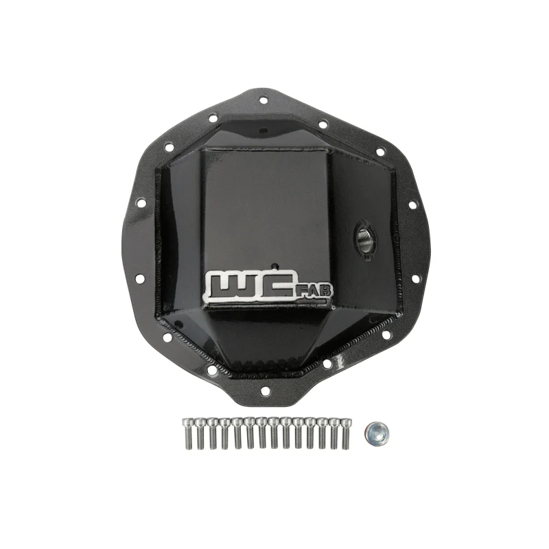 Wehrli 01-19 Chevrolet Duramax/03-19 Dodge Cummins 11.5in AAM Rear Diff. Cover - WCFab Grey - Image 2