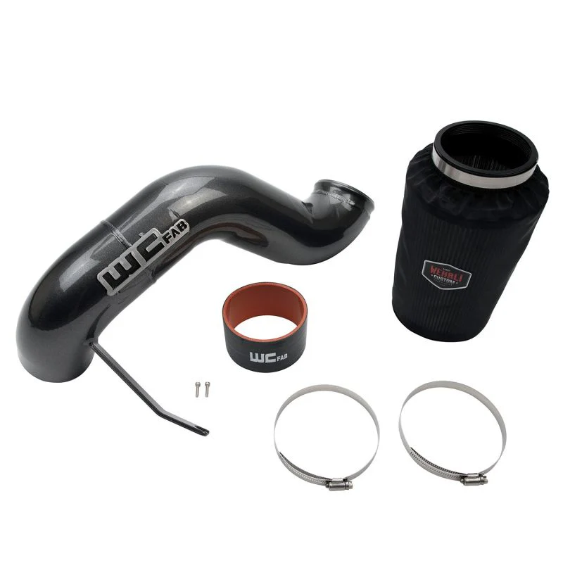 Wehrli 03-07 Dodge 5.9L Cummins 4in Intake Kit - Gloss White - Image 2