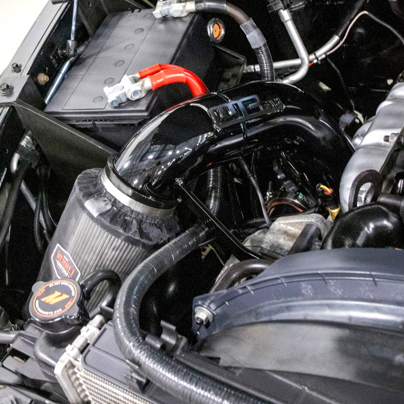 Wehrli 03-07 Dodge 5.9L Cummins 4in Intake Kit - WCFab Grey - Image 5