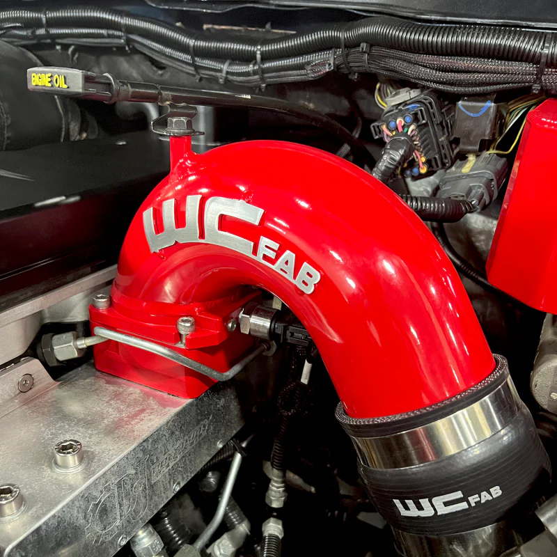Wehrli 03-07 Dodge 5.9L Cummins High Flow Intake Bundle Kit - Gloss Black - Image 4