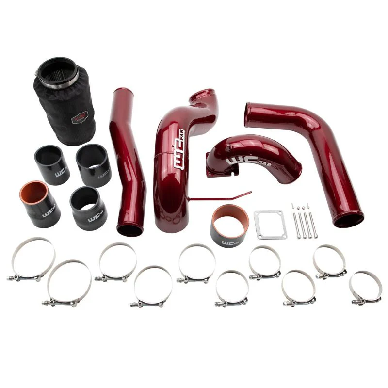 Wehrli 03-07 Dodge 5.9L Cummins High Flow Intake Bundle Kit - WCFab Red - Image 10