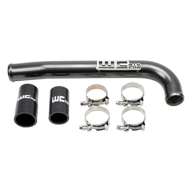 Wehrli 03-09 Dodge 5.9L/6.7L Cummins (Non-Twin CP3) Upper Coolant Pipe - Bengal Red - Image 5