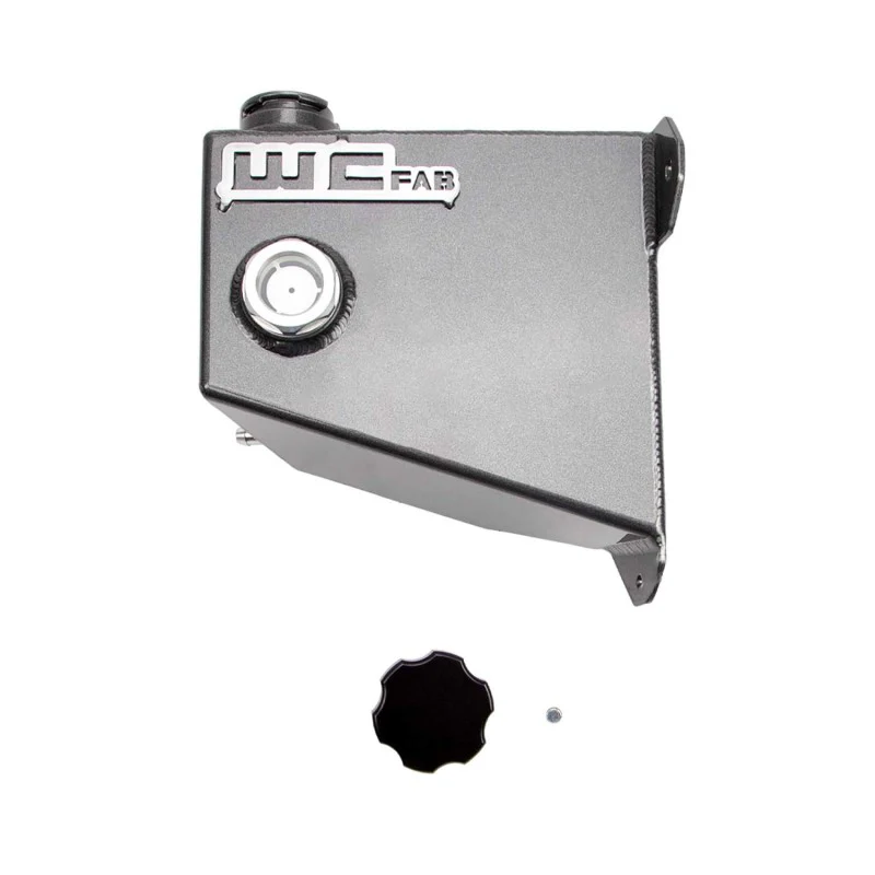 Wehrli 04.5-07 Dodge 5.9L Cummins OEM Placement Coolant Tank Kit - WCFab Grey - Image 2