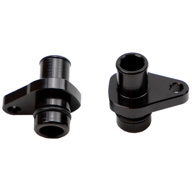 Wehrli 04.5-2010 Duramax LLY/LBZ/LMM Crankcase Vent (PCV) Fitting Kit - Billet Black Anodized - Image 2