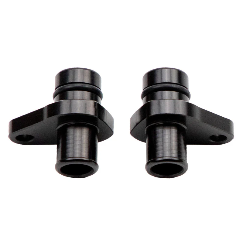 Wehrli 04.5-2010 Duramax LLY/LBZ/LMM Crankcase Vent (PCV) Fitting Kit - Billet Black Anodized - Image 3
