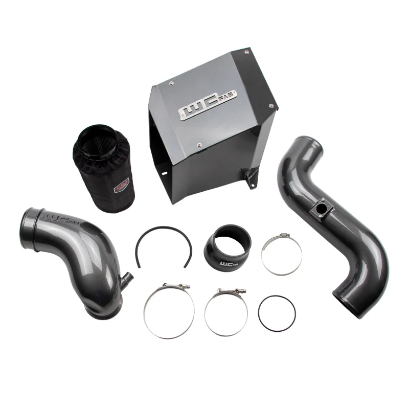 Wehrli 06-07 Chevrolet Duramax LBZ 4in.Stage 2 Intake Kit - Bengal Red - Image 4