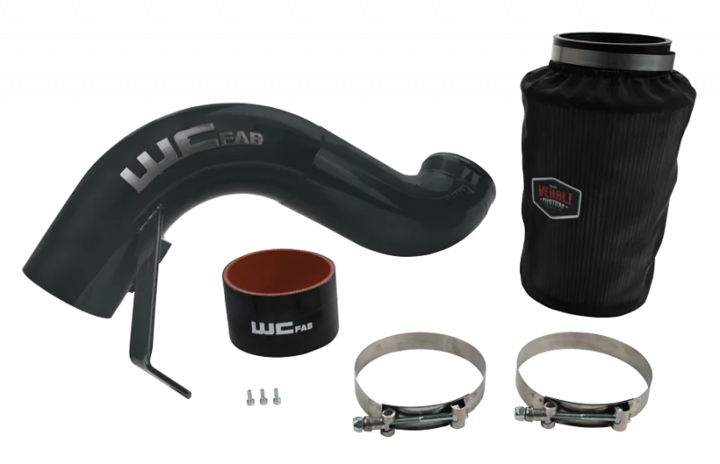 Wehrli 07.5-09 Dodge 6.7L Cummins 4in Intake Kit - Bronze Chrome - Image 3