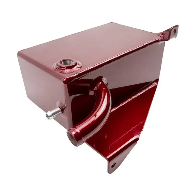 Wehrli 07.5-10 Chevrolet 6.6L LMM Duramax OEM Placement Coolant Tank Kit - WCFab Red - Image 3
