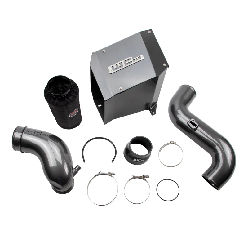 Wehrli 07.5-10 Chevrolet Duramax LMM 4in Intake Kit Stage 2 - Bengal Blue - Image 3