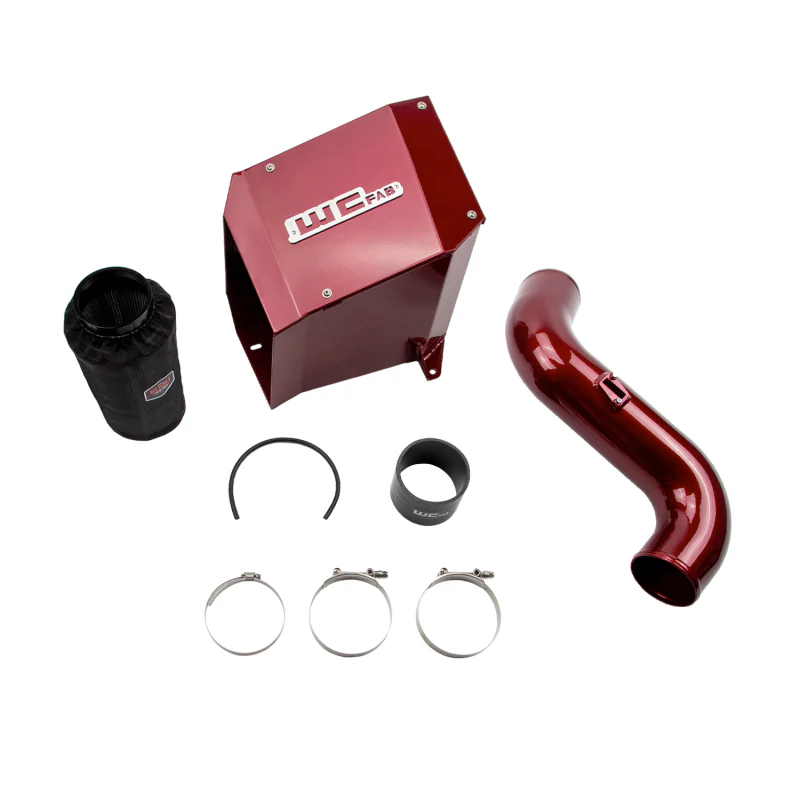 Wehrli 07.5-10 Chevrolet Duramax LMM 4in Intake Kit - WCFab Red - Image 3