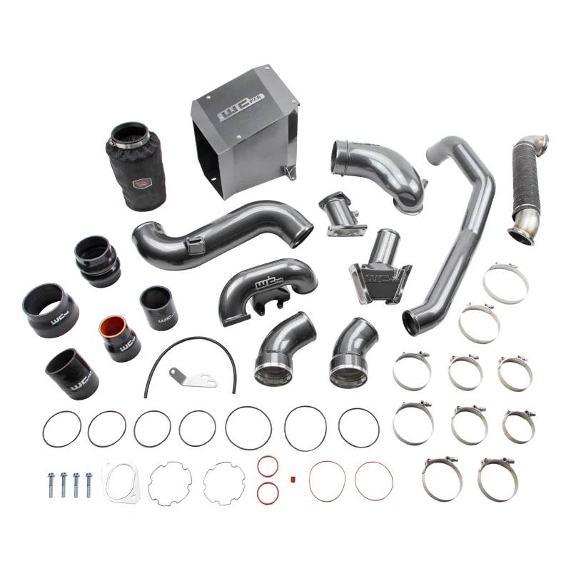 Wehrli 07.5-2010 Chevrolet 6.6L Duramax LMM Stage 3 High Flow Bundle Kit - Candy Red - Image 2