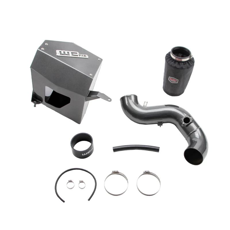 Wehrli 10-12 6.7L Cummins 4in. Intake Kit - Sparkle Bomber Orange - Image 4