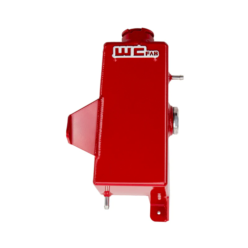 Wehrli 10-12 Cummins 6.7L Coolant Tank (OEM Placement) - Bengal Red - Image 7