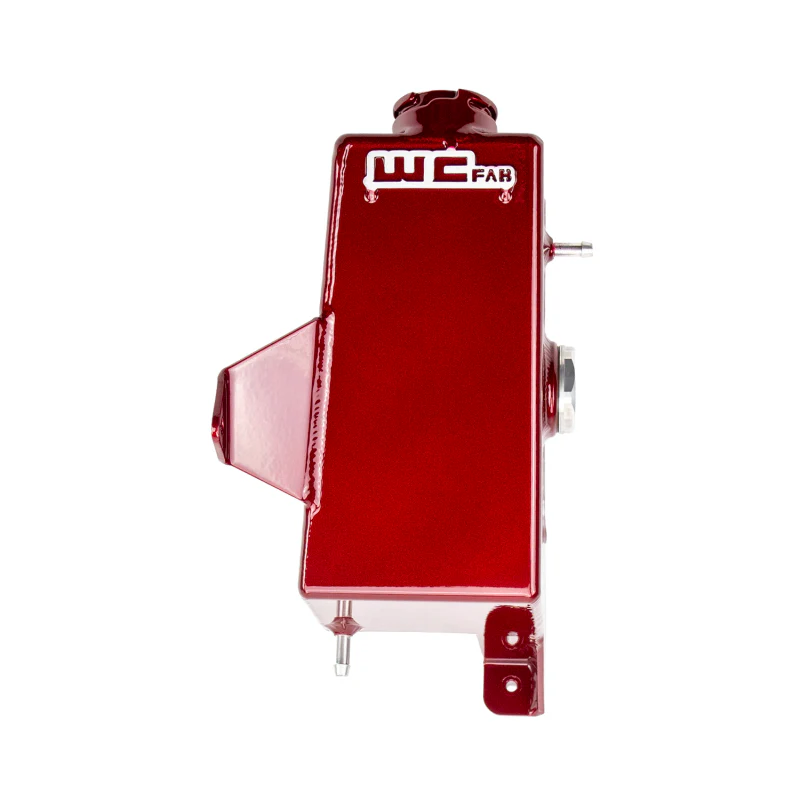 Wehrli 10-12 Cummins 6.7L Coolant Tank (OEM Placement) - WCFab Red - Image 6