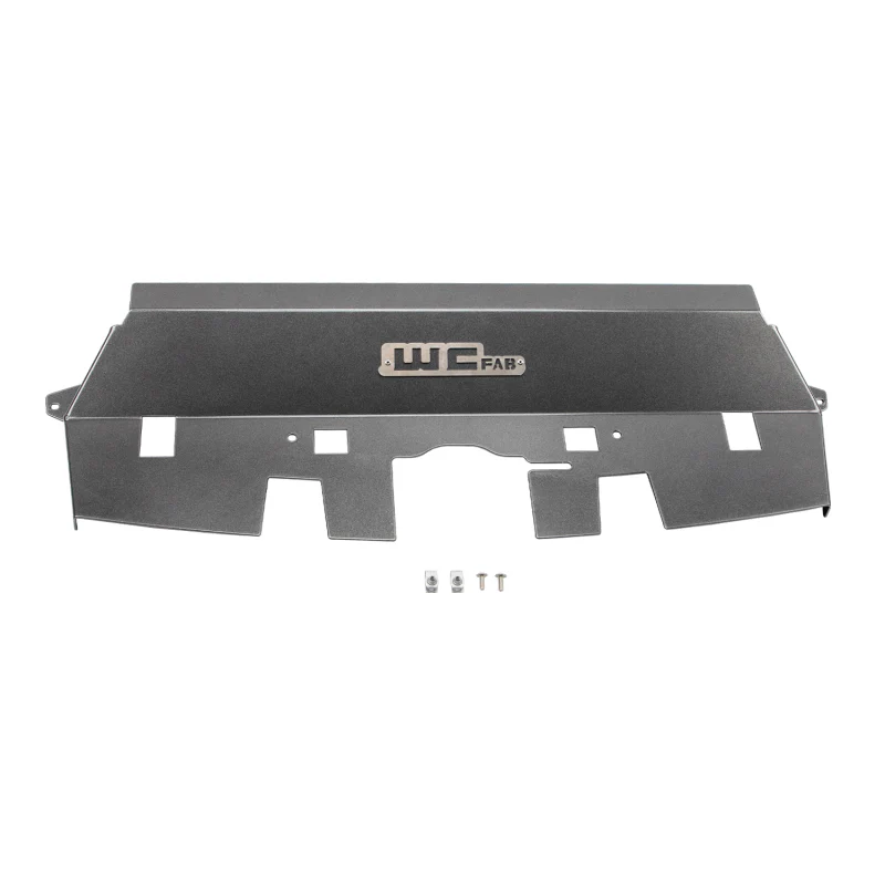 Wehrli 10-12 Cummins Fabricated Aluminum Radiator Cover - Candy Red - Image 6