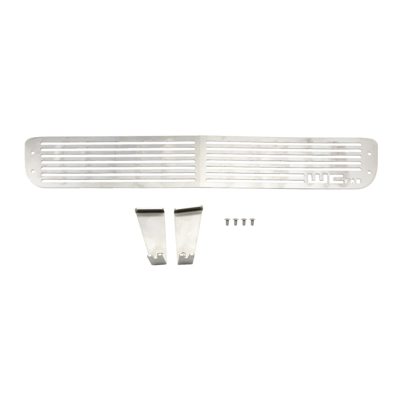 Wehrli 11-14 Chevrolet Silverado LML Duramax Bumper Grille - Raw Stainless - Image 5