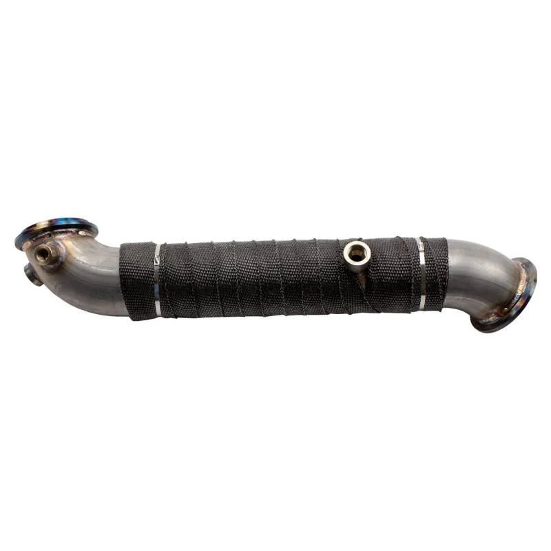 Wehrli 11-15 Chevrolet 6.6L LML Duramax 3in Stainless Down Pipe (V-Band Style) - Image 2
