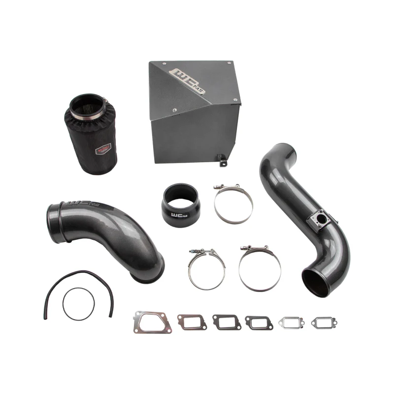 Wehrli 11-16 Chevrolet 6.6L Duramax LML 4in Intake Kit Stage 2 - Bengal Blue - Image 4