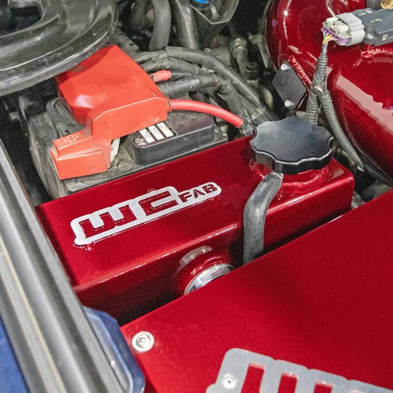 Wehrli 11-16 Chevrolet 6.6L LML Duramax OEM Placement Coolant Tank Kit - Bronze Chrome - Image 5