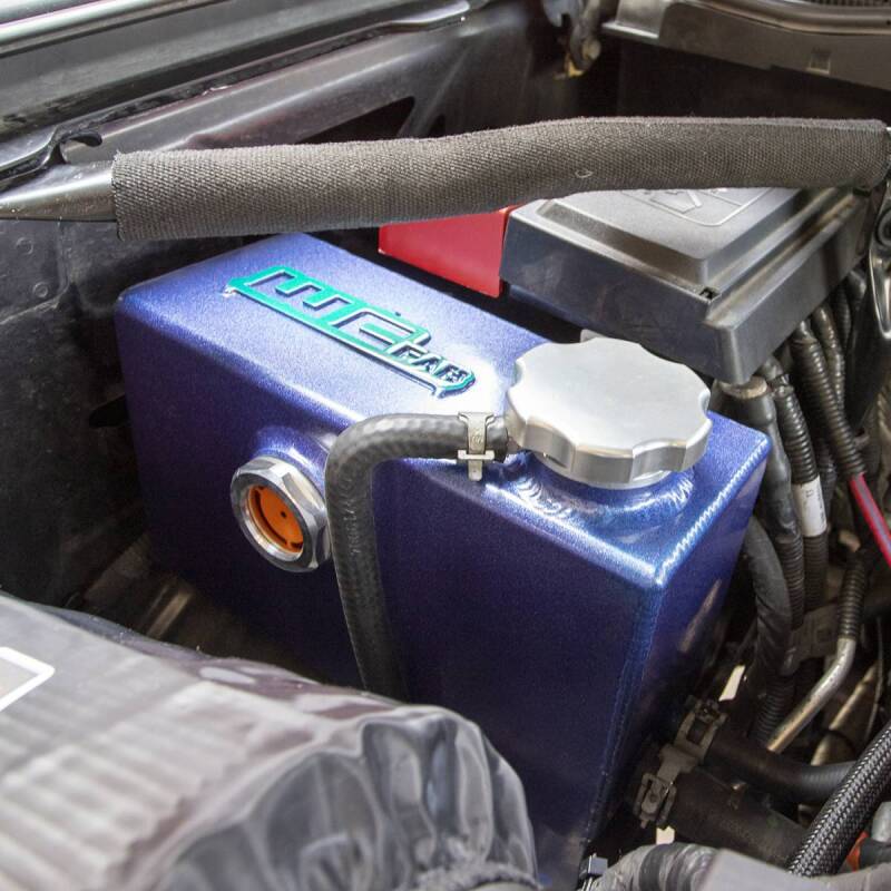 Wehrli 11-16 Chevrolet 6.6L LML Duramax OEM Placement Coolant Tank Kit - Semi-Gloss Black - Image 7