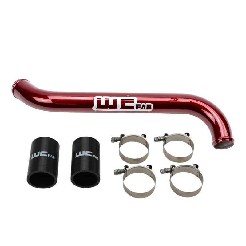 Wehrli 11-16 Chevrolet 6.6L LML Duramax Upper Coolant Pipe - Semi-Gloss Black - Image 2