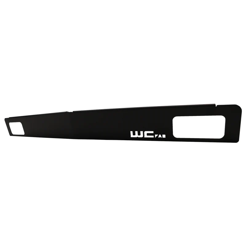 Wehrli 15-19 Chevrolet 2500/3500 Front Bumper Valance Filler Panel Kit w/Tow Hooks - Texture Black - Image 3