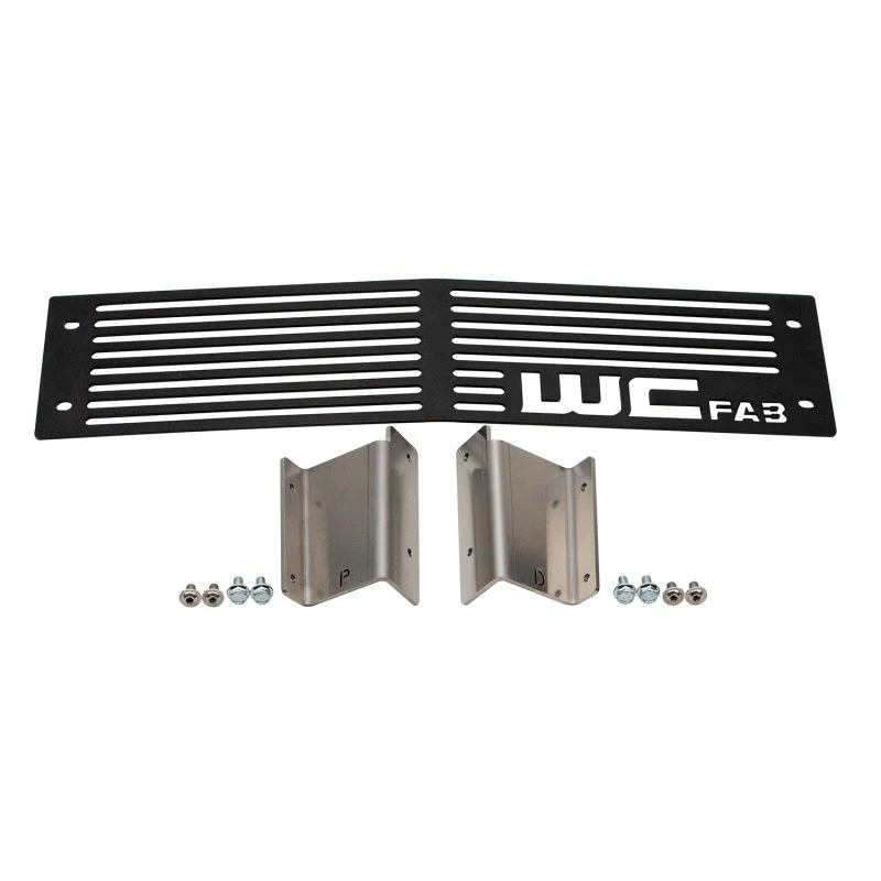 Wehrli 15-19 Chevrolet Silverado HD 6.6L LML/L5P Duramax Bumper Grille - Fine Texture Black - Image 3