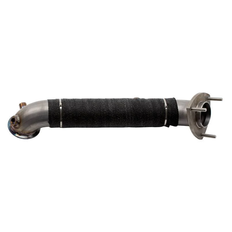 Wehrli 15.5-16 Chevrolet 6.6L LML Duramax 3in Stainless Down Pipe (3 Bolt Flange) - Image 4