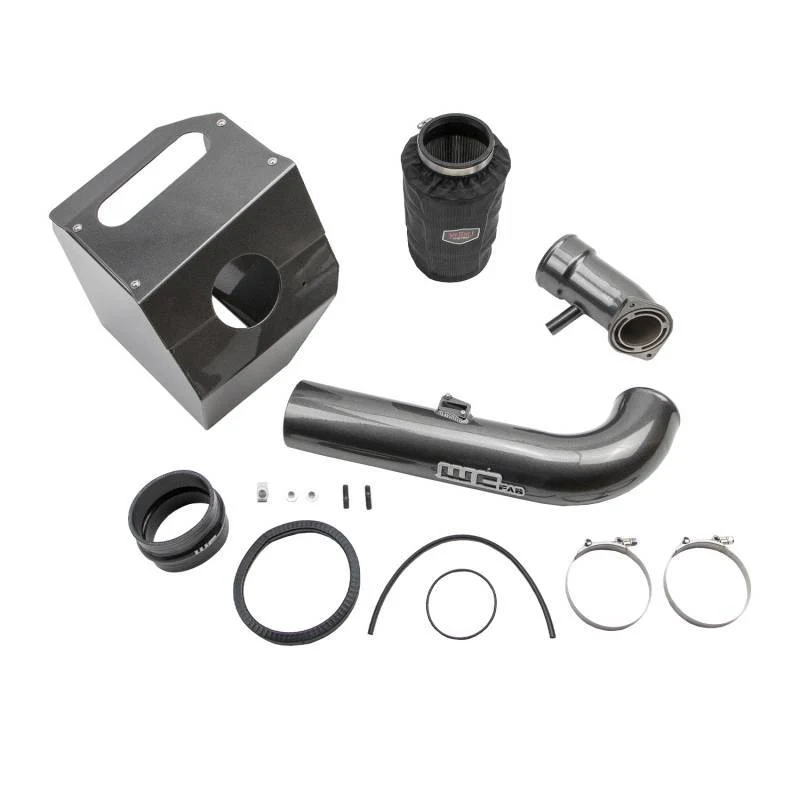 Wehrli 17-19 Chevrolet 6.6L L5P 4in Intake Kit Stage 2 - Gloss White - Image 2