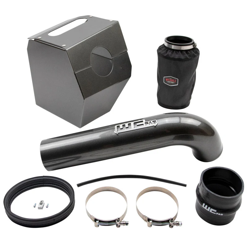 Wehrli 17-19 Chevrolet 6.6L L5P Duramax 4in Intake Kit - Sparkle Granny Smith - Image 8