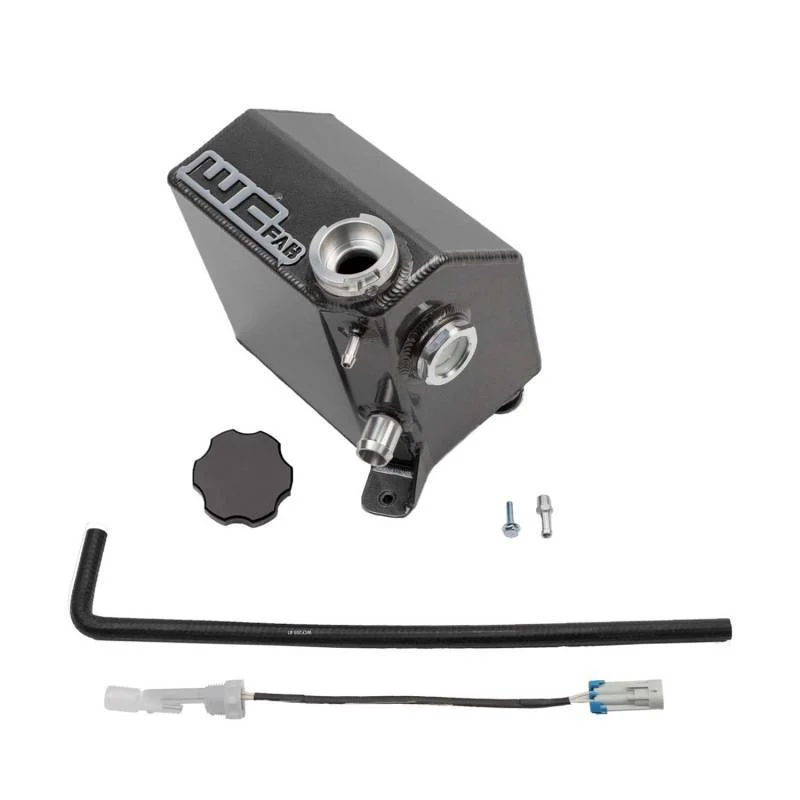 Wehrli 17-19 Chevrolet 6.6L L5P Duramax OEM Placement Coolant Tank Kit - Flat Black - Image 3