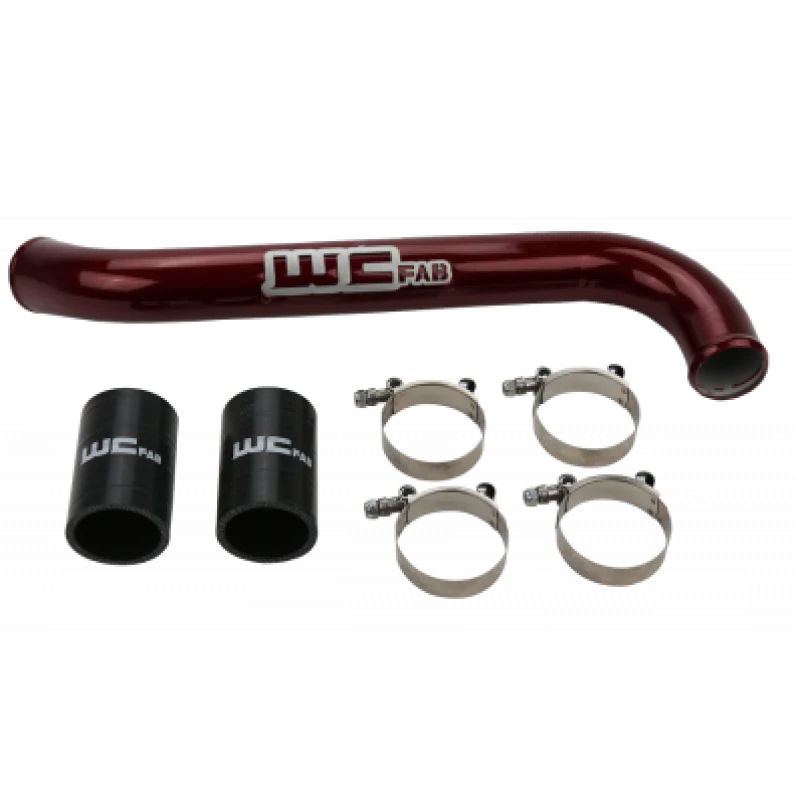 Wehrli 17-19 Chevrolet 6.6L L5P Duramax Upper Coolant Pipe - Bengal Silver