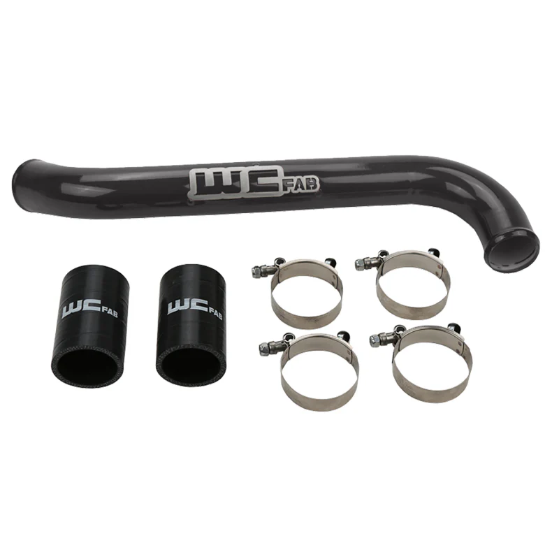 Wehrli 17-19 Chevrolet 6.6L L5P Duramax Upper Coolant Pipe - Brizzle Blue - Image 2