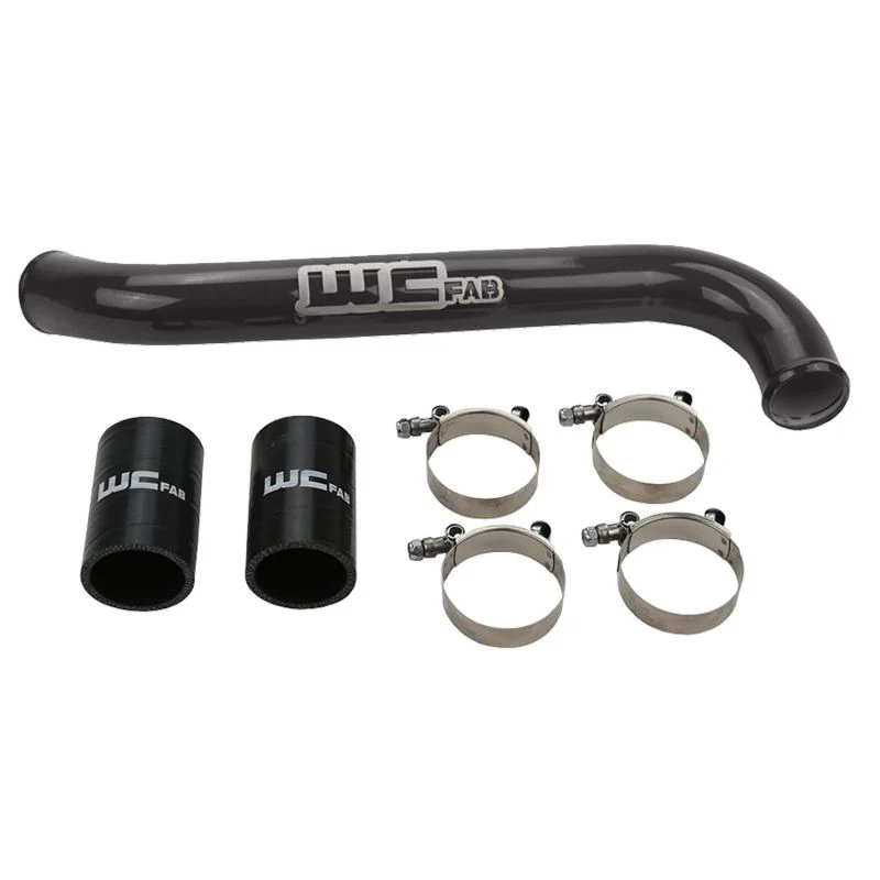 Wehrli 17-19 Chevrolet 6.6L L5P Duramax Upper Coolant Pipe - Candy Red - Image 2