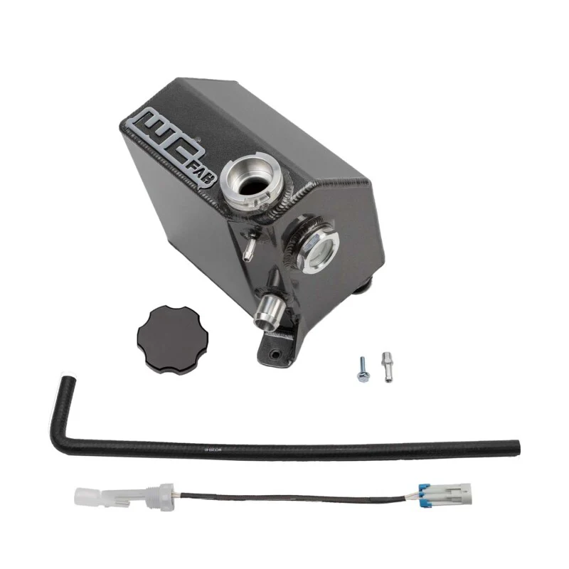 Wehrli 17-19 Duramax L5P Coolant Tank (OEM Placement) - Chevy Orange - Image 2